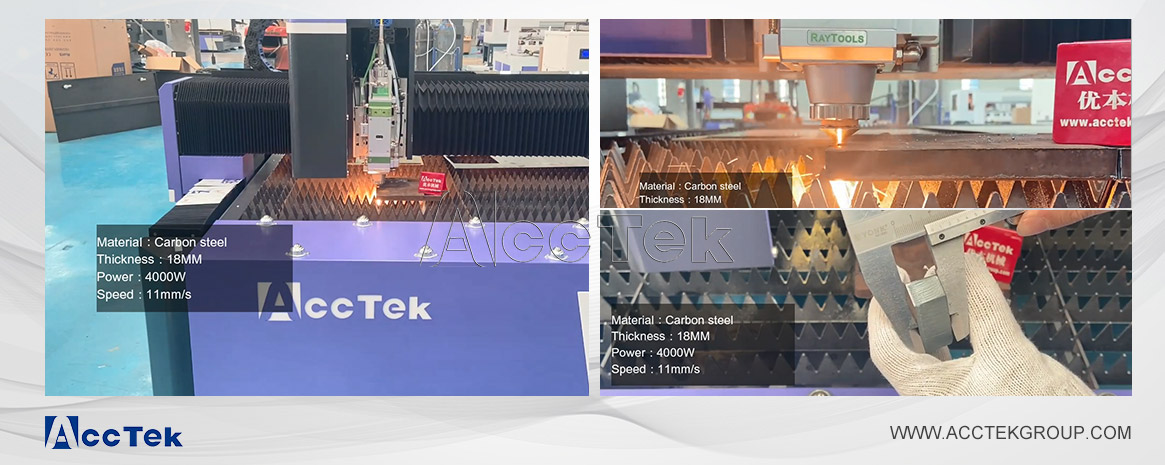 6000W光纖激光切割機可以切割多厚